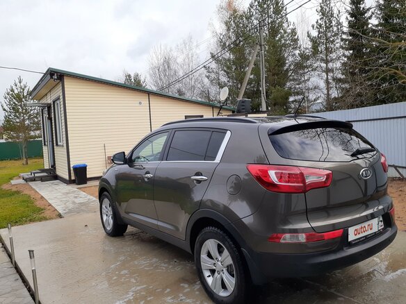 2012 Kia Sportage III, коричневый, 1500000 рублей - вид 1