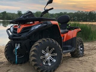 2024 CFMoto CFORCE 400L EPS, оранжевый, 685000 рублей, вид 1