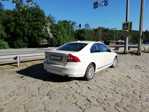 2009 Volvo S80 II Рестайлинг, белый - вид 5