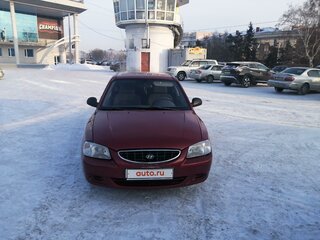 2004 Hyundai Accent ТагАЗ II, красный, 275000 рублей, вид 1