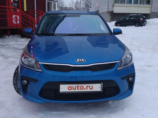 2018 Kia Rio IV, синий, 1300000 рублей, вид 1