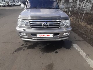 2001 Toyota Land Cruiser 100 Series, серебристый, 1850000 рублей, вид 1