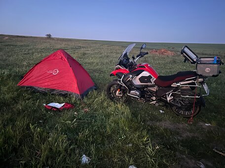 2017 BMW R 1200 GS Adventure, красный, 1400000 рублей, вид 3