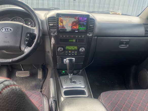 2008 Kia Sorento I Рестайлинг, чёрный, 950000 рублей - вид 9