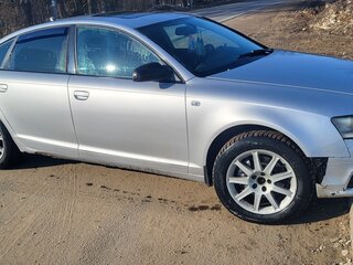 2005 Audi A6 III (C6), серебристый, 650000 рублей, вид 3