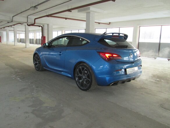 2013 Opel Astra OPC J, синий - вид 4