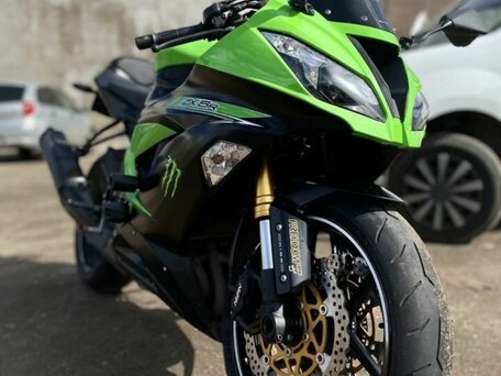 2015 Kawasaki ZX-6 Ninja, зелёный, 1000000 рублей, вид 2
