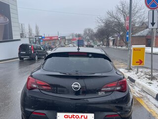 2013 Opel Astra GTC J Рестайлинг, чёрный, 899900 рублей, вид 5