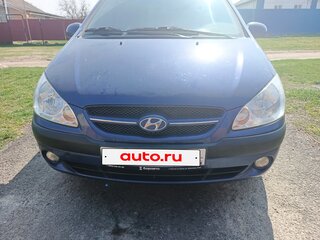 2006 Hyundai Getz I Рестайлинг, синий, 440000 рублей, вид 2