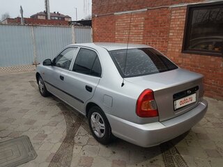2005 Hyundai Accent ТагАЗ II, серебристый, 450000 рублей, вид 3
