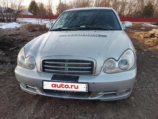 2007 Hyundai Sonata ТагАЗ IV (EF) Рестайлинг, серебристый, 400000 рублей, вид 1
