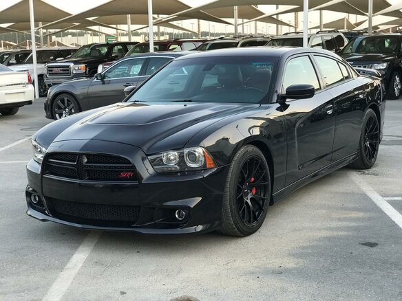 2014 Dodge Charger SRT-8 VII (LD), чёрный - вид 2