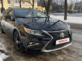 2017 Lexus ES 250 VI Рестайлинг, чёрный, 2650000 рублей, вид 3