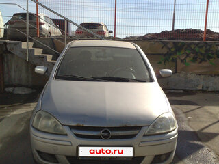 2005 Opel Corsa C Рестайлинг, серебристый, 180000 рублей, вид 3