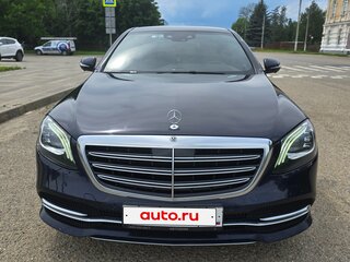 2018 Mercedes-Benz S-Класс 350 d Long VI (W222, C217) Рестайлинг, синий, 4899000 рублей, вид 3