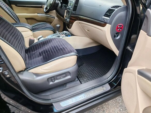 2010 Hyundai Santa Fe II Рестайлинг, чёрный, 1295000 рублей - вид 10