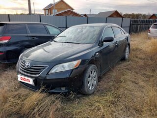 2007 Toyota Camry VI (XV40), чёрный, 750000 рублей, вид 2