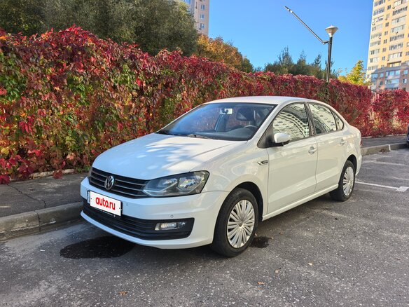 2019 Volkswagen Polo V Рестайлинг, белый