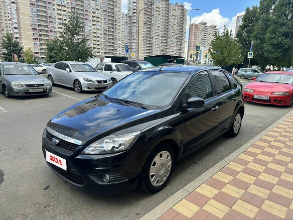 2011 Ford Focus II Рестайлинг, чёрный, 575000 рублей