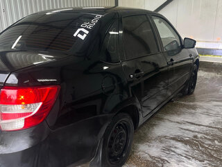 2013 Lada (ВАЗ) Granta I, чёрный, 240000 рублей, вид 3