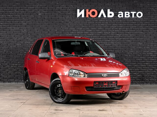 2011 Lada (ВАЗ) Kalina I, красный, 300000 рублей, вид 2