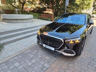 2026 Mercedes-Benz Maybach S-Класс 580 II (Z223) Рестайлинг, чёрный, 35443962 рублей, вид 2