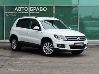 2016 Volkswagen Tiguan I Рестайлинг, белый, 1420000 рублей, вид 5