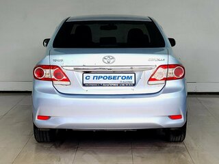 2010 Toyota Corolla X (E140, E150) Рестайлинг, голубой, 950000 рублей, вид 3