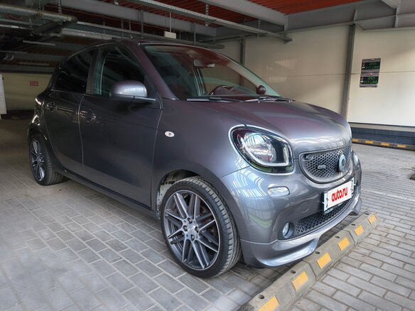2017 Smart Forfour Brabus II, серый, 2000000 рублей - вид 17