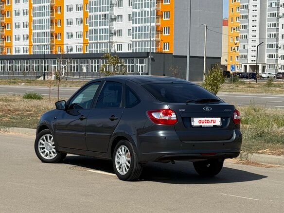 2017 Lada (ВАЗ) Granta I, серебристый - вид 6