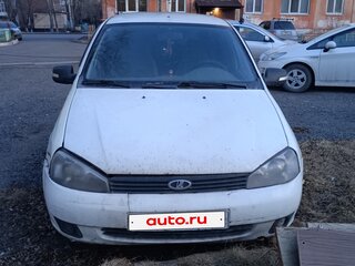 2011 Lada (ВАЗ) Kalina I, белый, 190000 рублей, вид 1