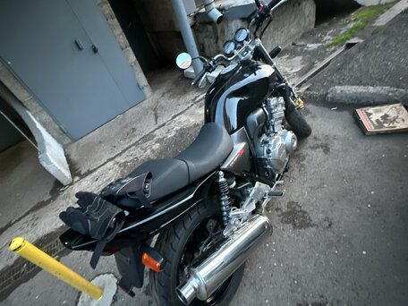 2009 Honda CB 400 Super Four, чёрный, 425000 рублей, вид 3