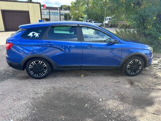 2020 Lada (ВАЗ) Vesta SW Cross I, синий, 1210000 рублей, вид 4