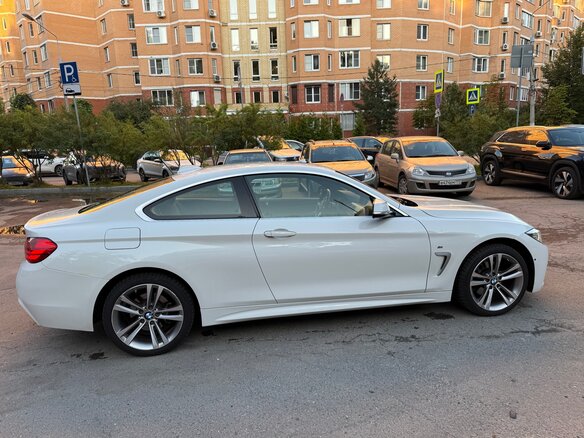 2016 BMW 4 серии 420d xDrive F32/F33/F36, белый - вид 7
