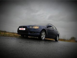 2008 Mitsubishi Lancer X, синий, 610000 рублей, вид 1