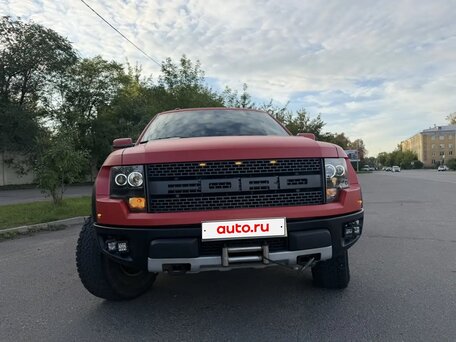 2011 Ford F-150 Raptor CrewCab SVT Raptor XII, красный, 4800000 рублей, вид 2