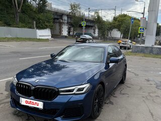 2021 BMW 5 серии 520d xDrive VII (G30/G31/G38) Рестайлинг, синий, 4290000 рублей, вид 1