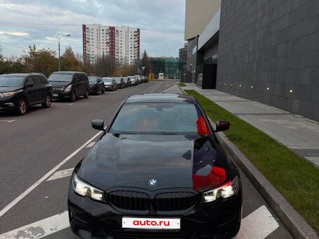 2021 BMW 3 серии 320i VII (G2x), чёрный, 3300000 рублей, вид 5
