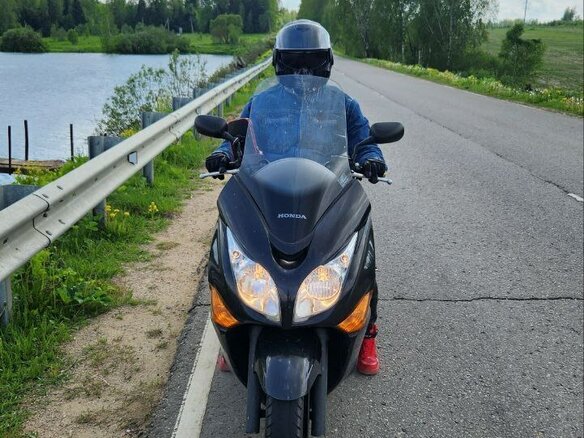 2010 Honda Silver Wing 600, чёрный, 440000 рублей - вид 11