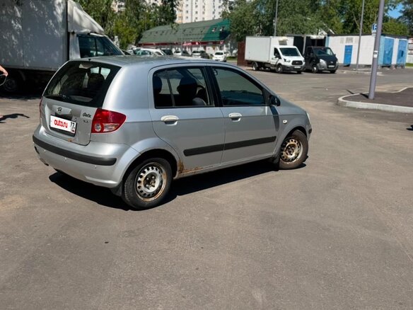 2004 Hyundai Getz I, серебристый - вид 2
