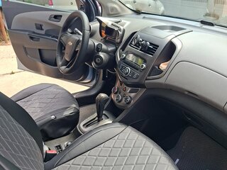 2012 Chevrolet Aveo II, голубой, 750000 рублей, вид 5
