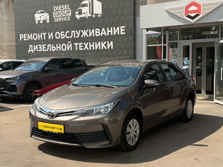 2017 Toyota Corolla XI (E160, E170, E180) Рестайлинг 1, коричневый, 1590000 рублей, вид 3