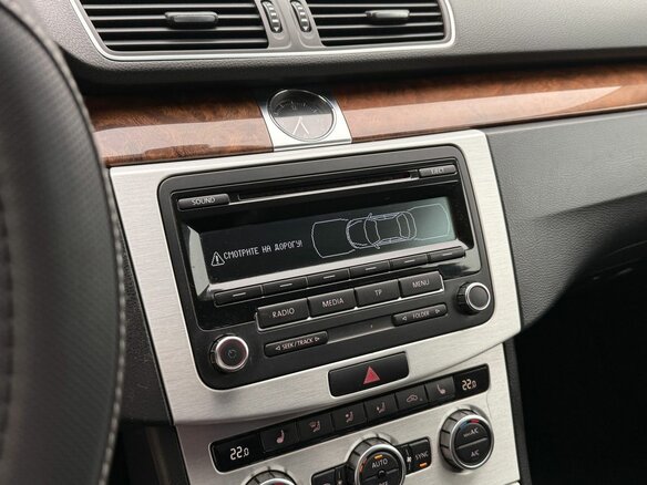 2012 Volkswagen Passat B7, чёрный - вид 13