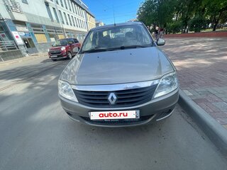 2012 Renault Logan I Рестайлинг, бежевый, 210000 рублей, вид 1