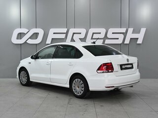 2019 Volkswagen Polo V Рестайлинг, белый, 1319000 рублей, вид 2