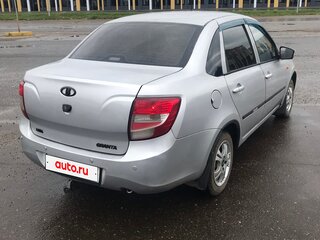 2013 Lada (ВАЗ) Granta I, серый, 330000 рублей, вид 4