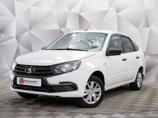2019 Lada (ВАЗ) Granta I Рестайлинг, белый, 628000 рублей, вид 1