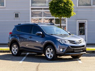 2014 Toyota RAV4 IV (XA40), голубой, 1245000 рублей, вид 3