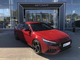 2021 Hyundai Elantra N Line VII (CN7), красный, 2349000 рублей, вид 3