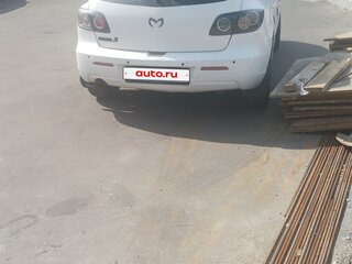 2007 Mazda 3 I (BK) Рестайлинг, белый, 350000 рублей, вид 2